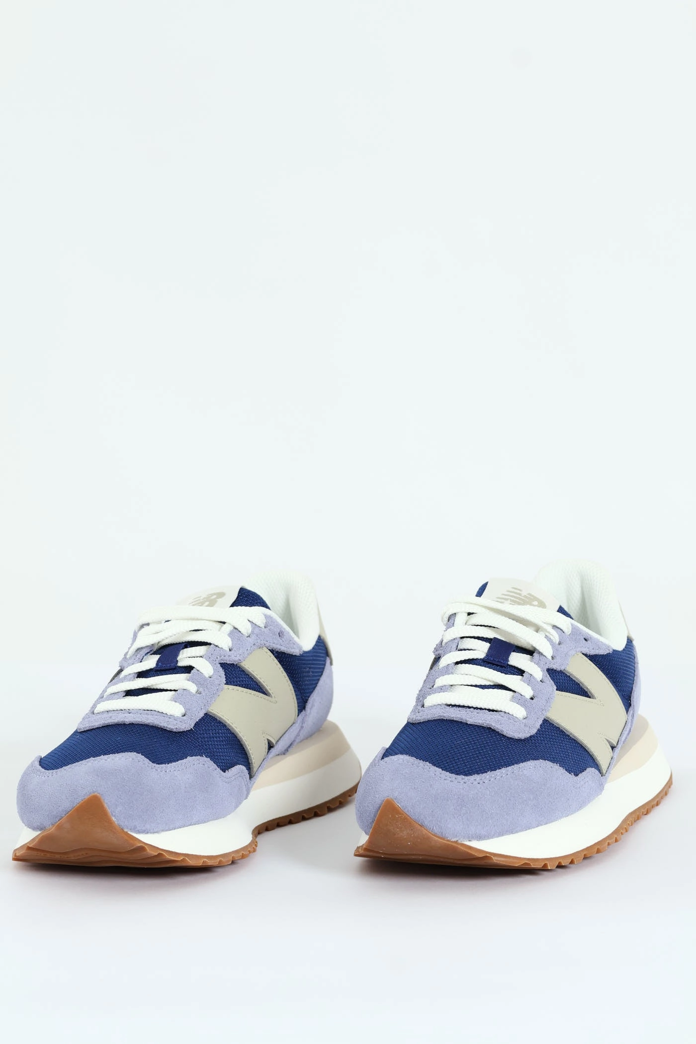 237 Foam Wedge Lace Up Sneaker - Blue