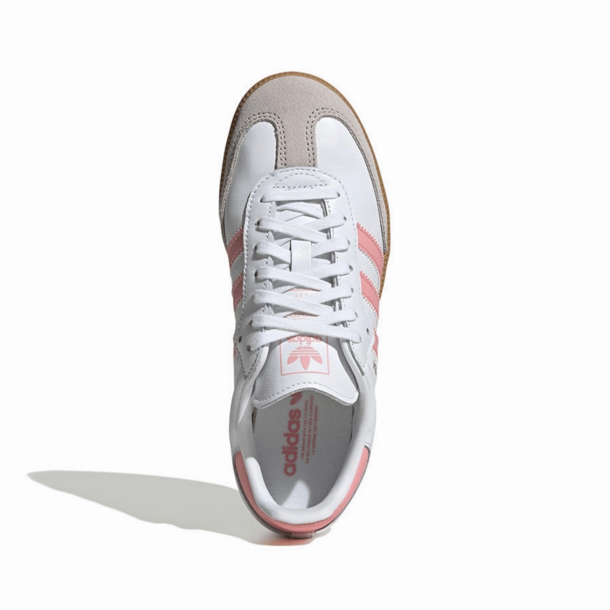 Adidas Kid's (Grade School) Samba OG Cloud White/Semi Pink Spark/Gum