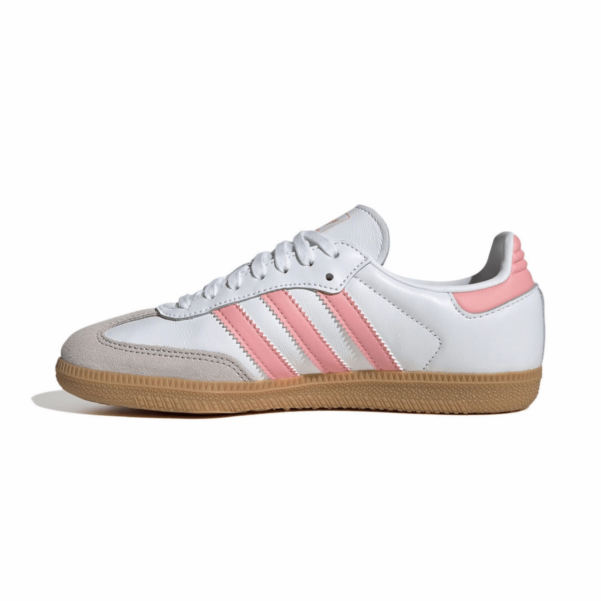 Adidas Kid's (Grade School) Samba OG Cloud White/Semi Pink Spark/Gum