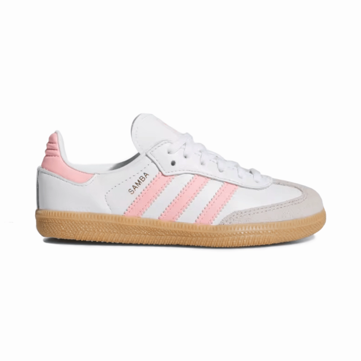 Adidas Kid's (Preschool) Samba OG Cloud White/Semi Pink Spark/Gum