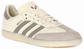 Adidas Samba Messi In Cream For Men