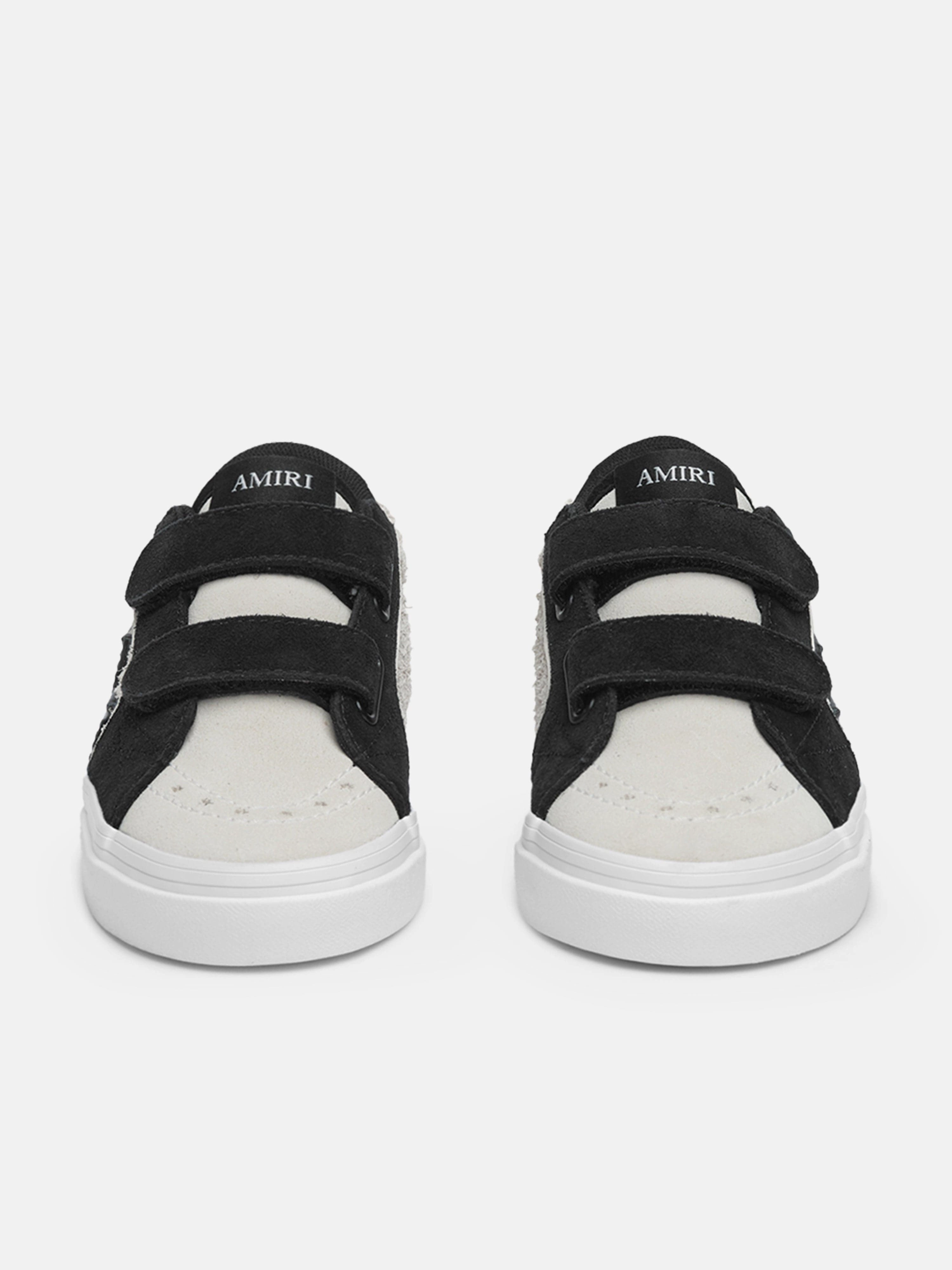 Amiri Kids Leather Sunset Skate Low Trainers in Black