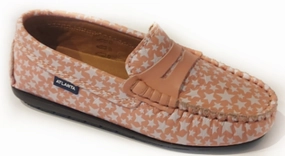 Atlanta Mocassin Little Stars Leather l Penny Loafer