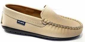 Atlanta Mocassin Natural Little Grain Loafer