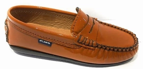 Atlanta Mocassin Penny Cuoio Patent Loafer