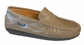 Atlanta Mocassin Toffee Patent Penny Loafer