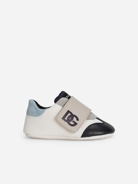 Baby Boys Leather Pre-Walker Trainers in Multicolour