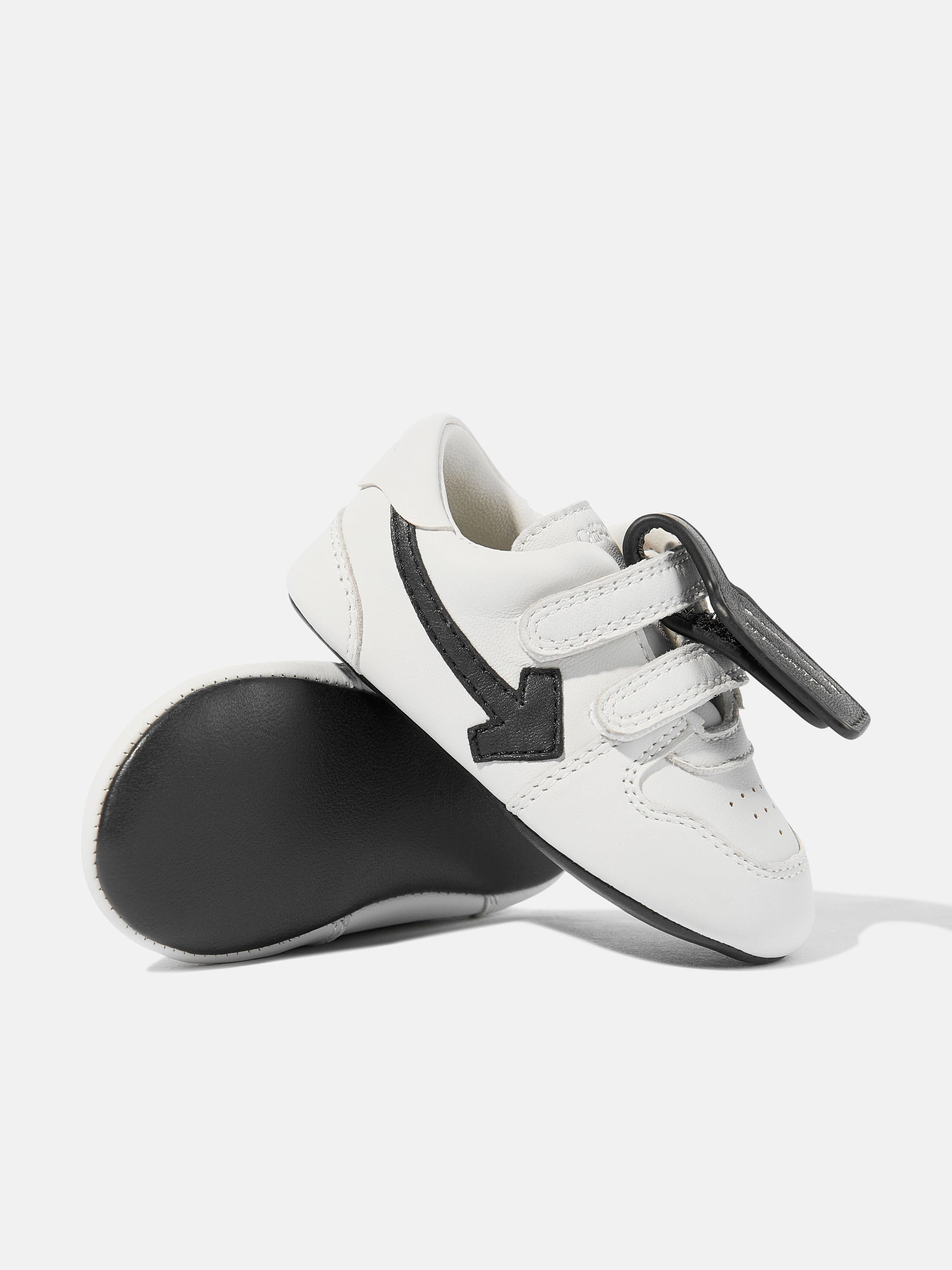 Baby Leather Out Of Office Trainers in White