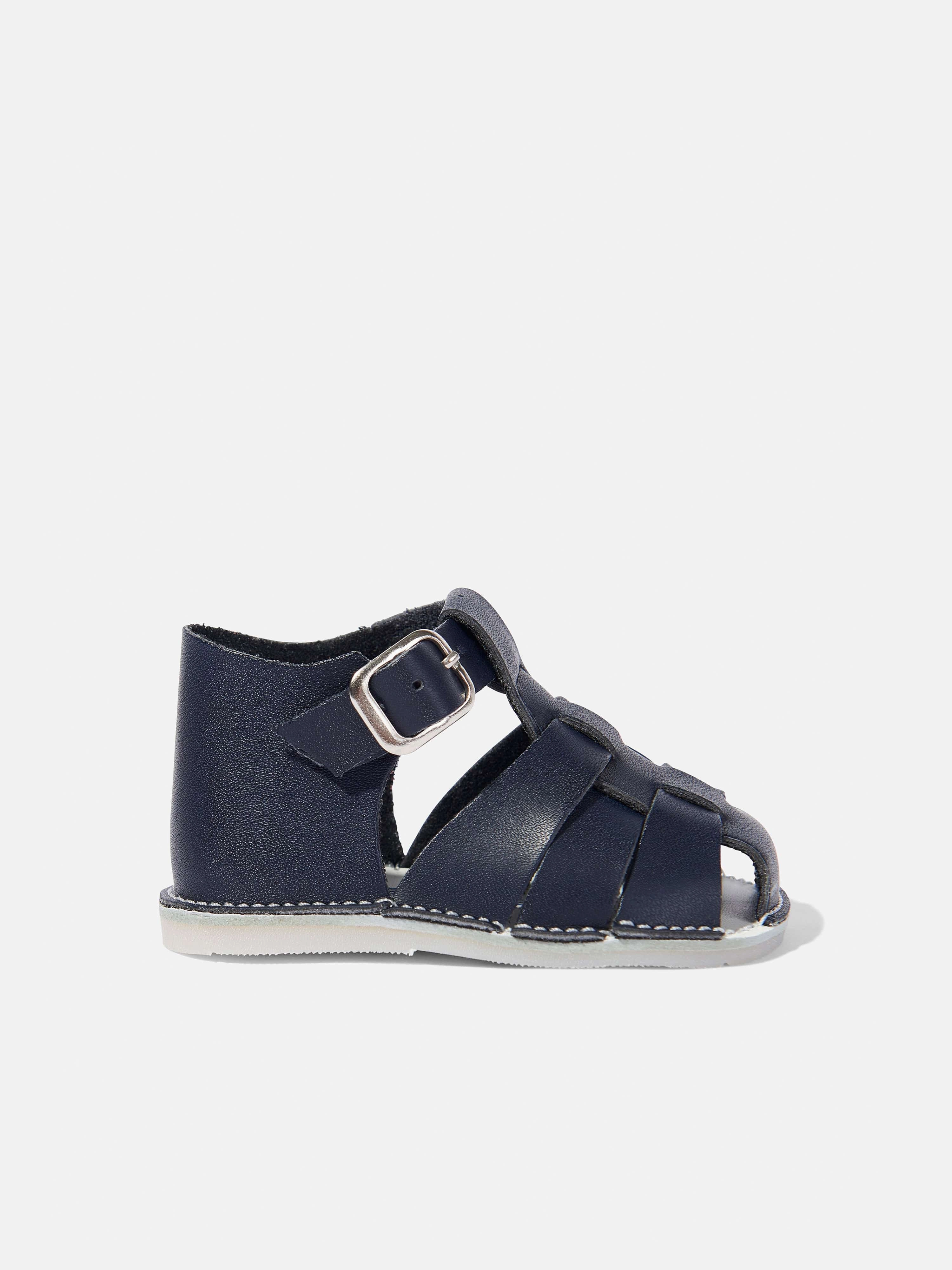 Baby Pre-Walker Sandals in Navy