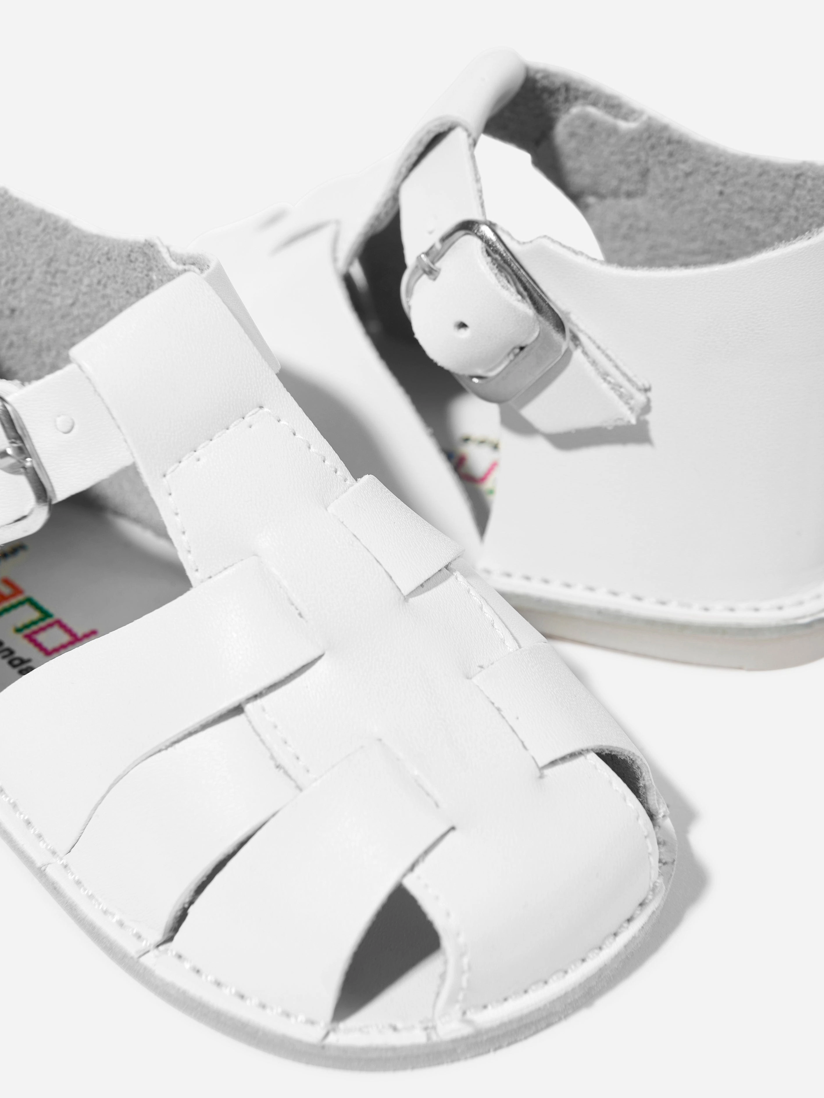Baby Pre-Walker Sandals in White