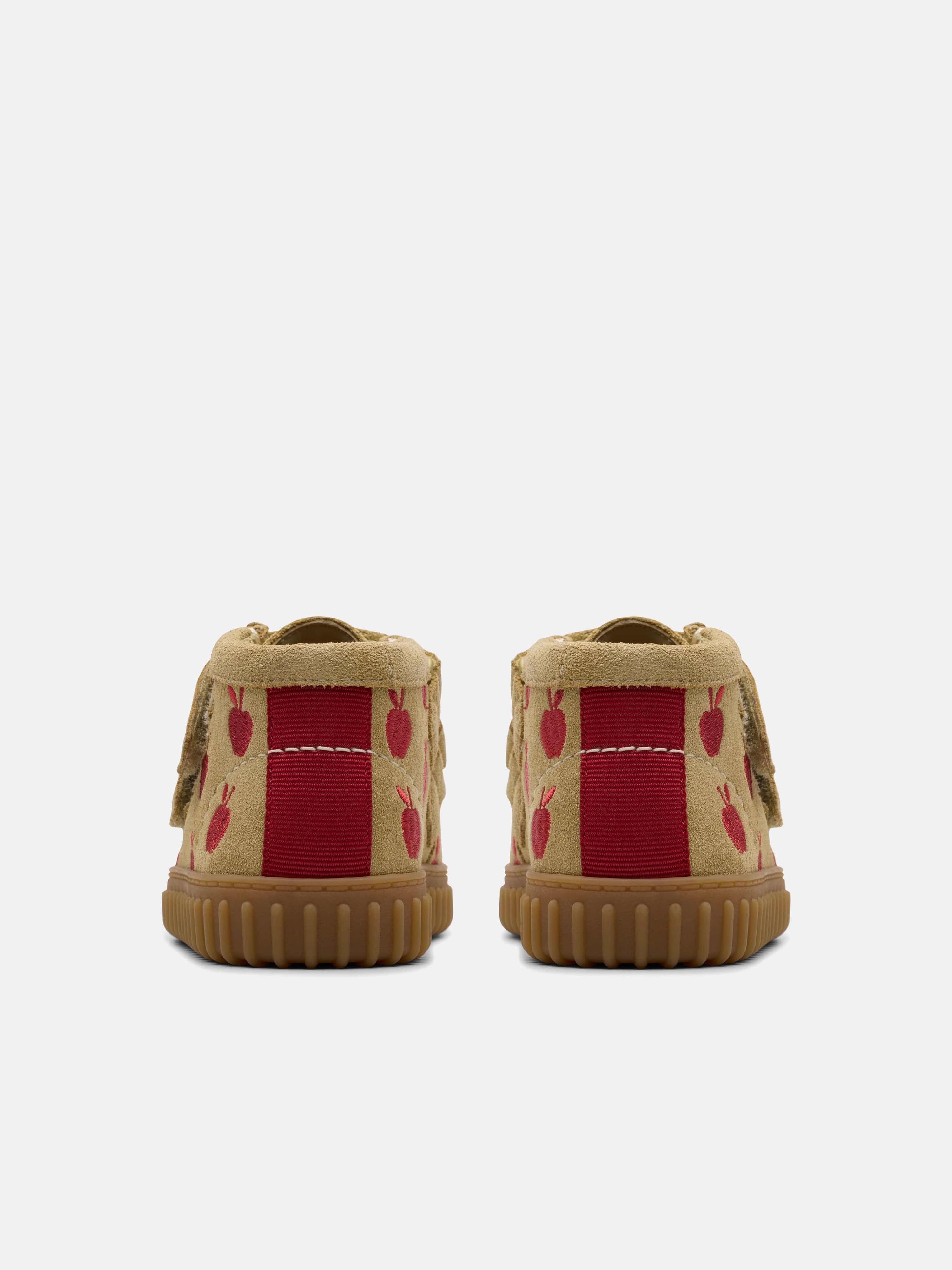 Baby Suede Apple Tor Hill Boots in Beige