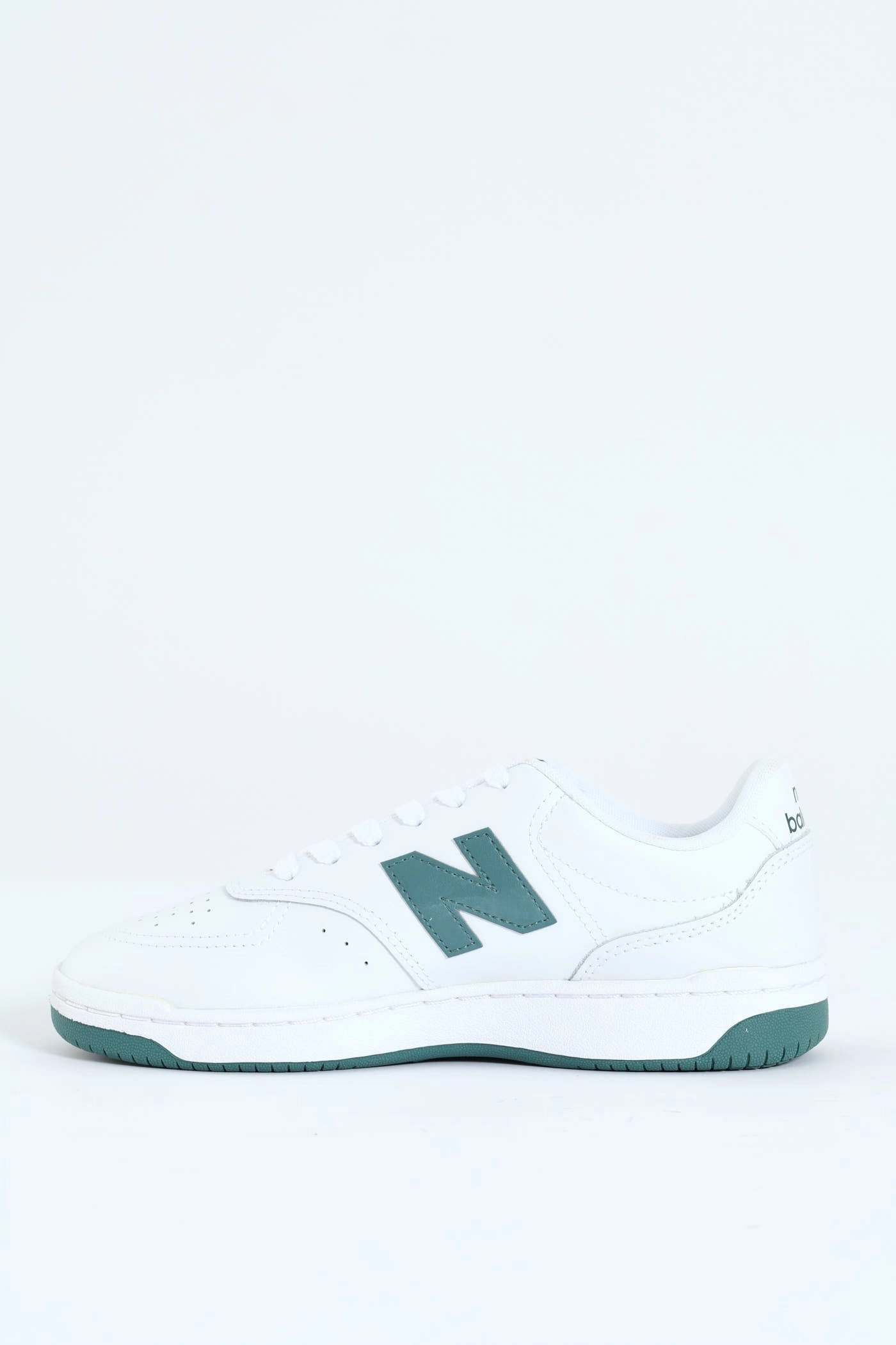 Bb80 V1 Classic Basic Lace Up Sneaker - White/Green