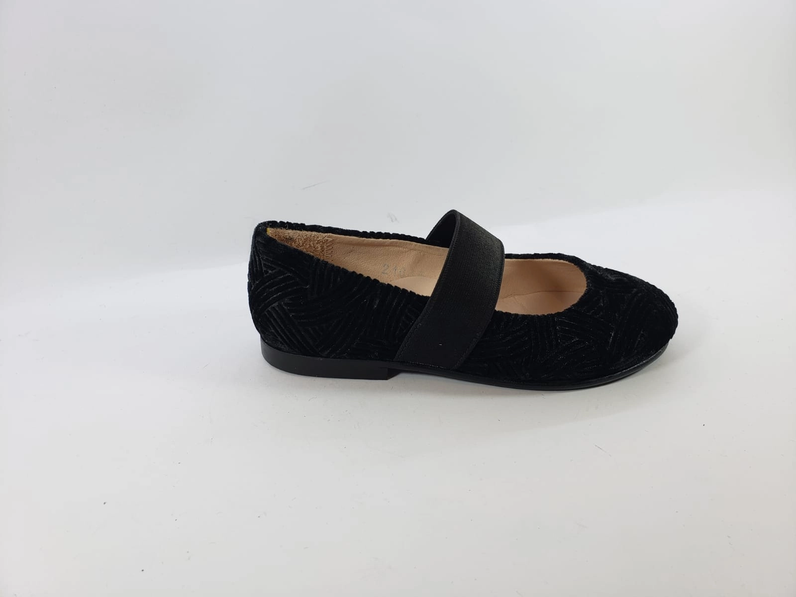 Beberlis Black Kalticos Elastic Strap Mary Jane