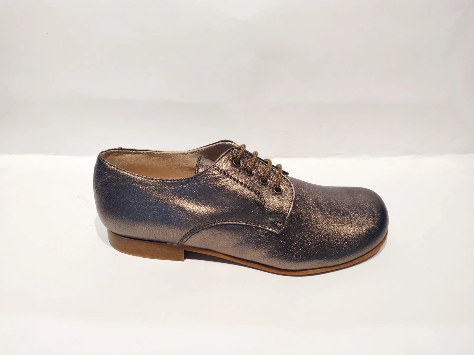Beberlis Eclat Alquitran Leather Oxford Dress Shoes
