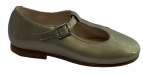 Beberlis Girls Acero Patent Leather T-Strap