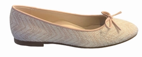 Beberlis Hopper Nude Slip On Flats