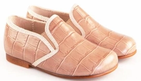 Beberlis Monterrey Taupe Slip On Smoking Shoe Loafer