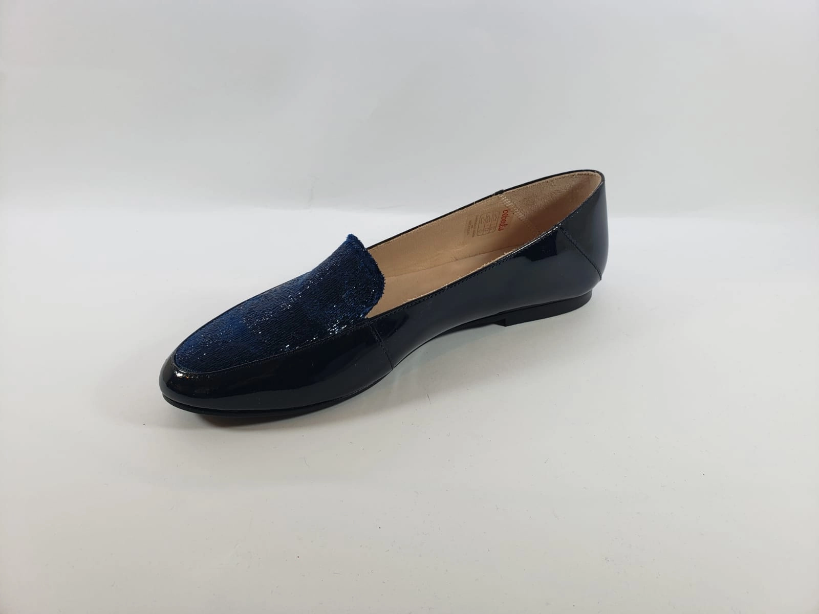 Beberlis Navy Patent Lluvias Loafer