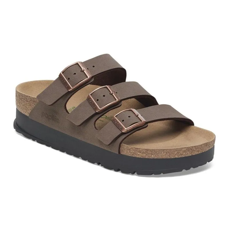 Birkenstock Florida Vegan Platform - Mocha Birkibuc
