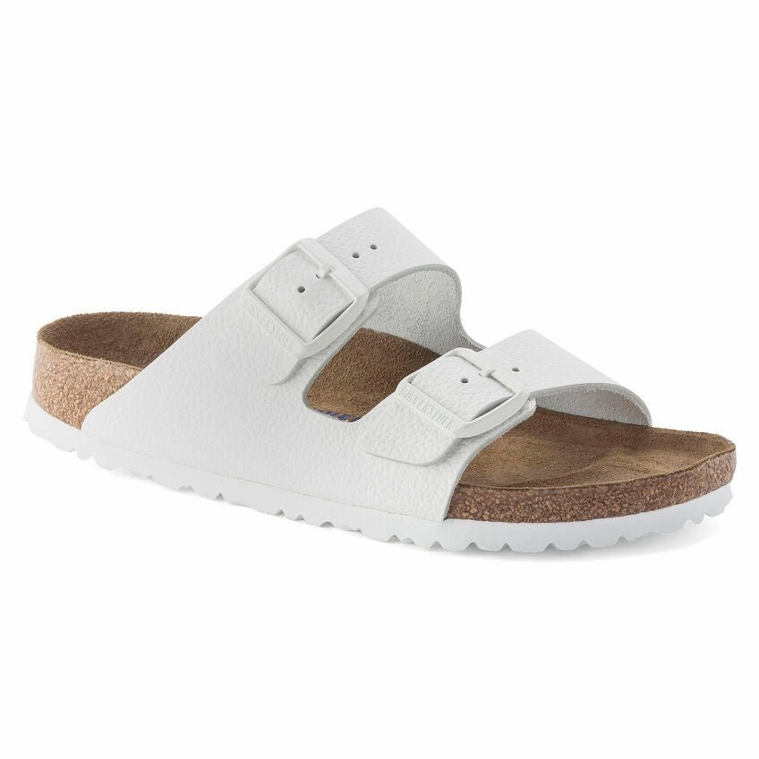 Birkenstock Arizona Soft Footbed - White Leather