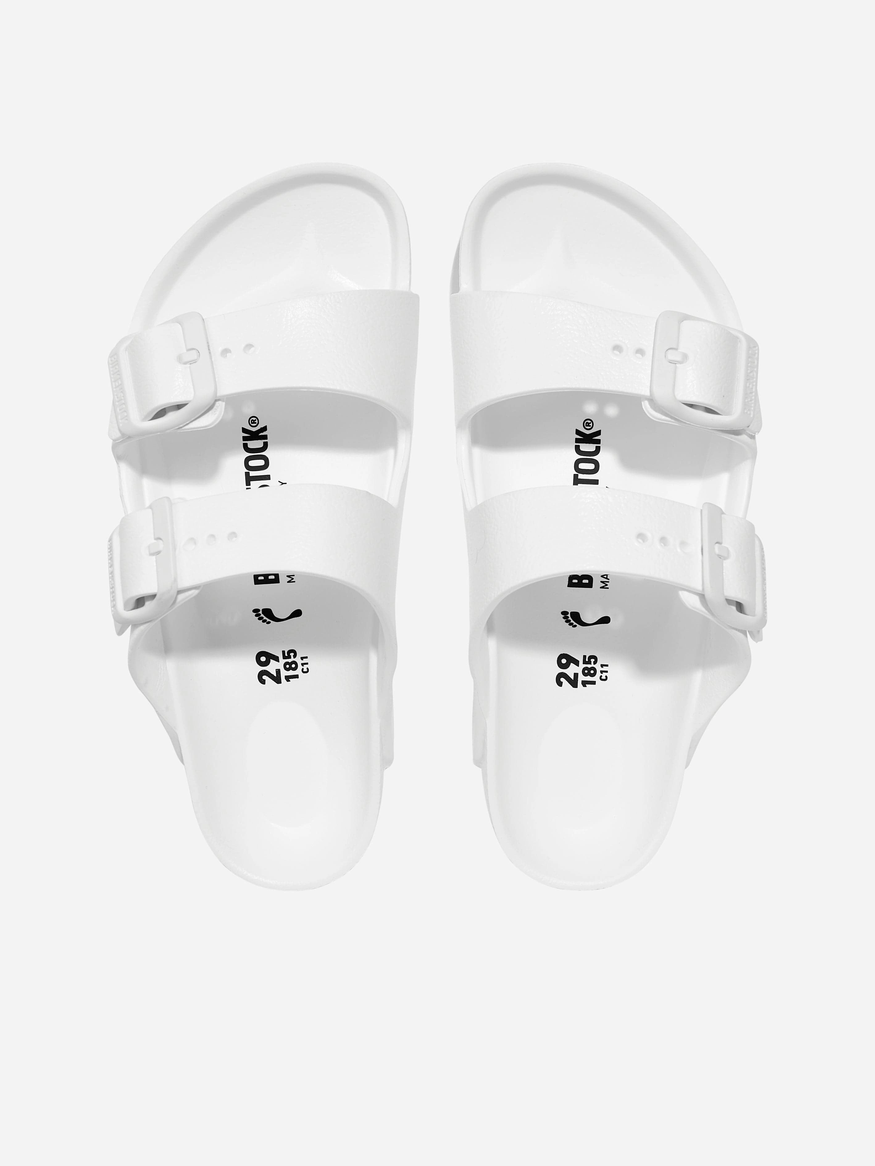 BIRKENSTOCK Kids Arizona Active Sandals in White
