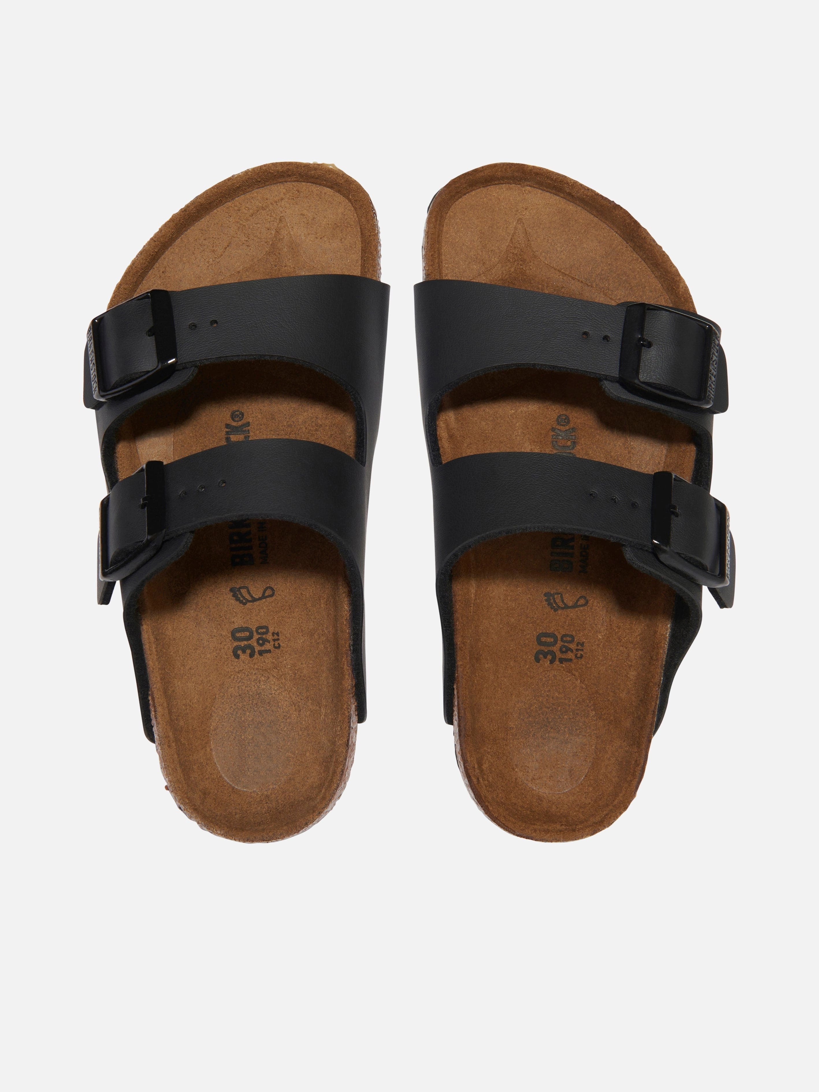 BIRKENSTOCK Kids Arizona Sandals in Black