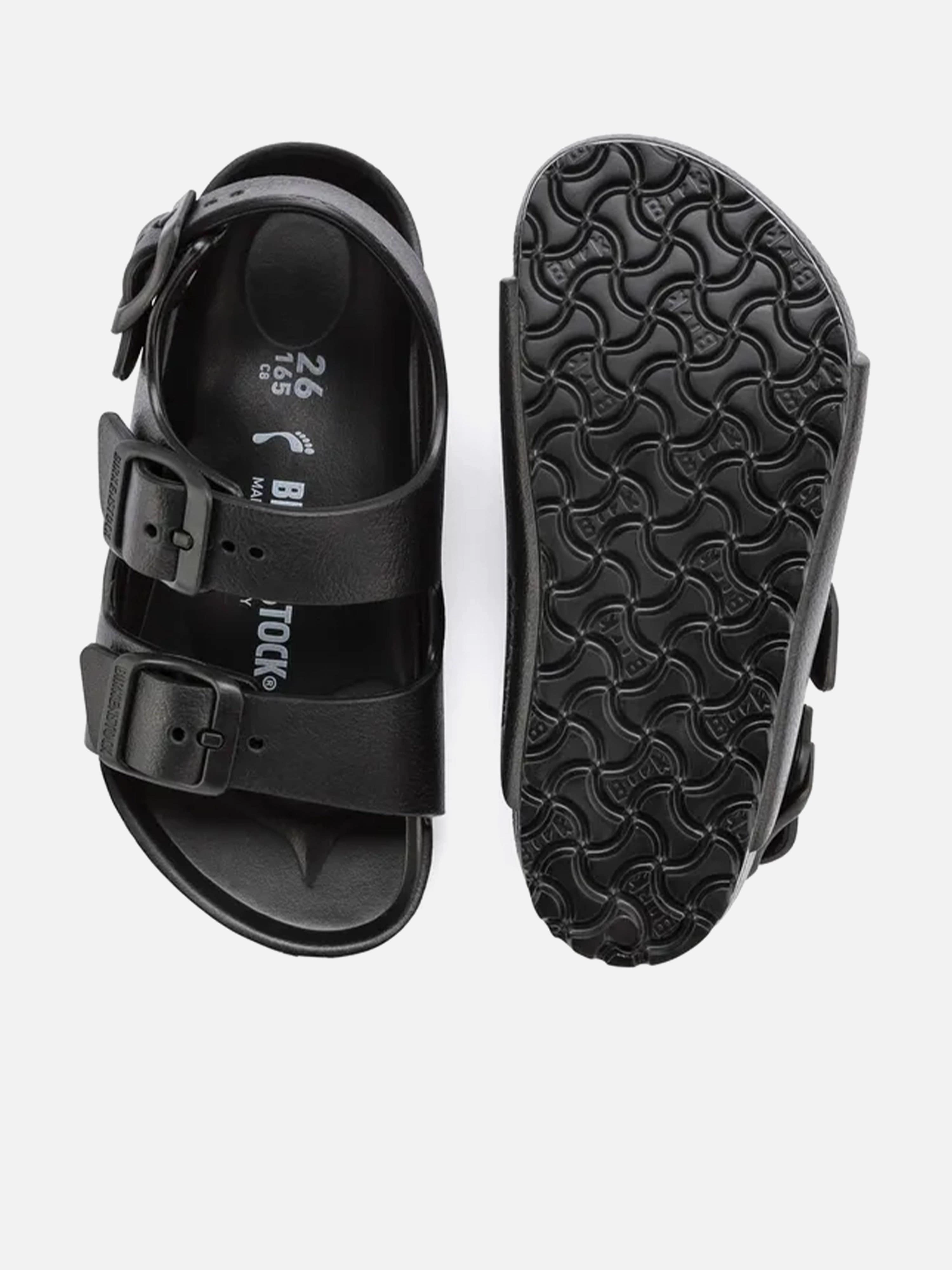 BIRKENSTOCK Kids Milano EVA Sandals in Black