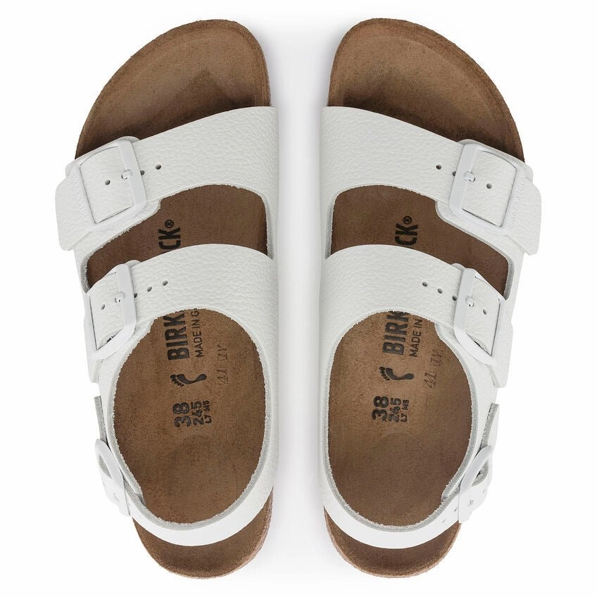 Birkenstock Milano - White Leather