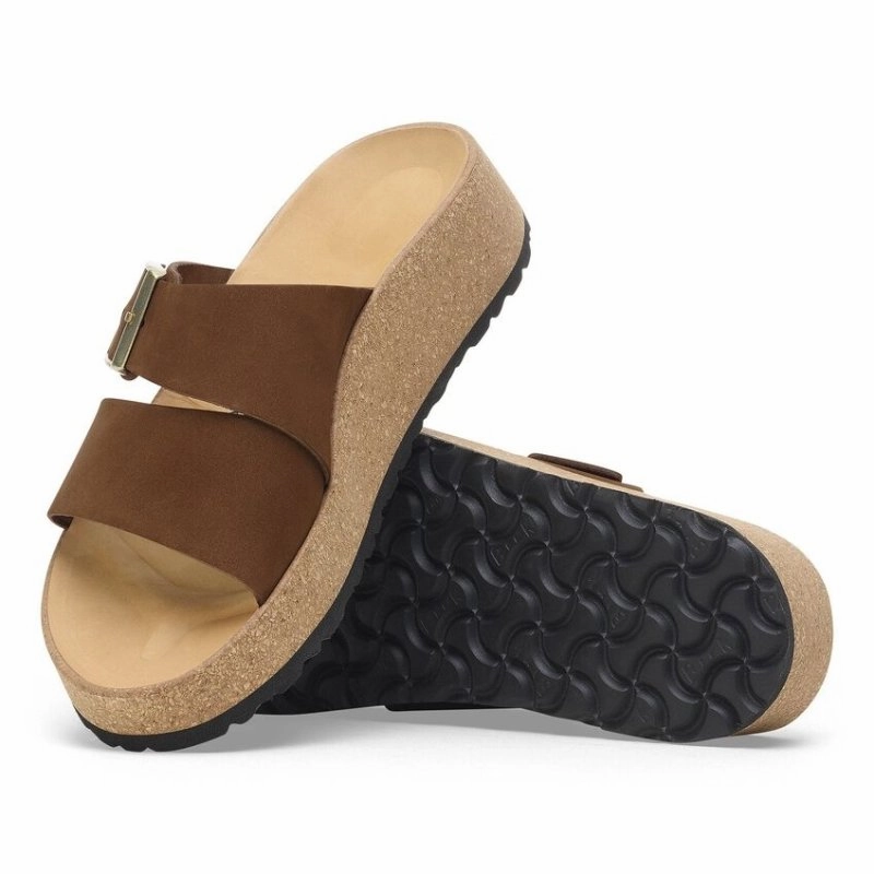 Birkenstock Women's Papillio Almina - Dark Tea Nubuck