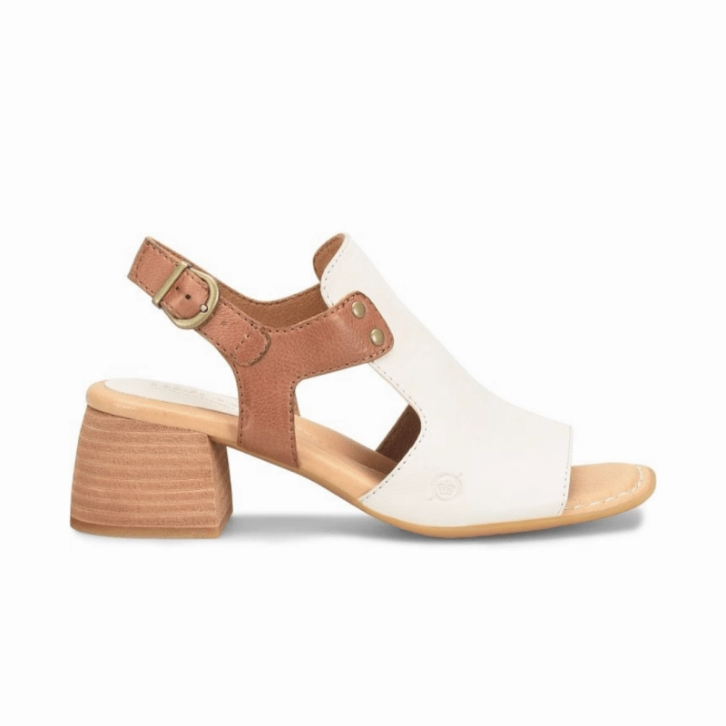 Born Women's Sylvie - White/Brown