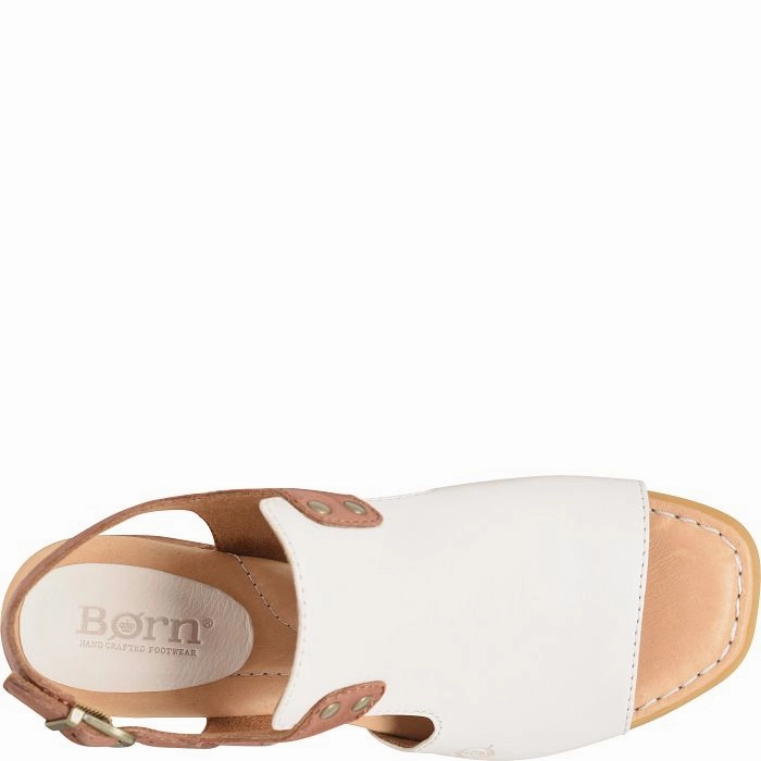 Born Women's Sylvie - White/Brown