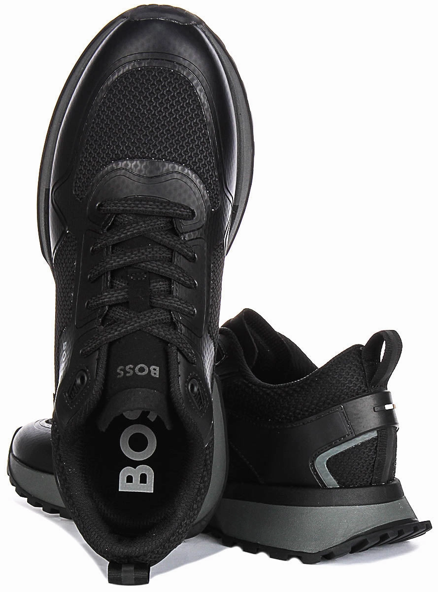 Boss Jonah Runner Mesh In Black For Men