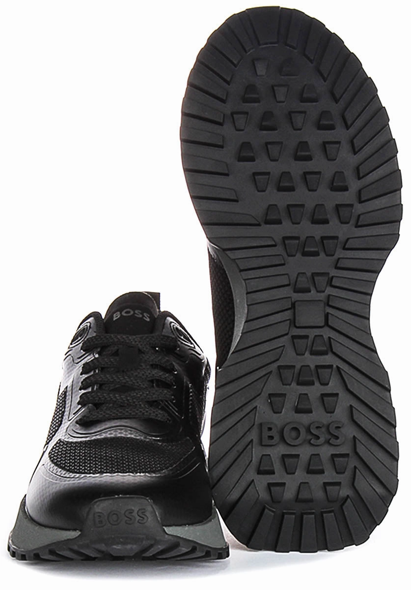 Boss Jonah Runner Mesh In Black For Men