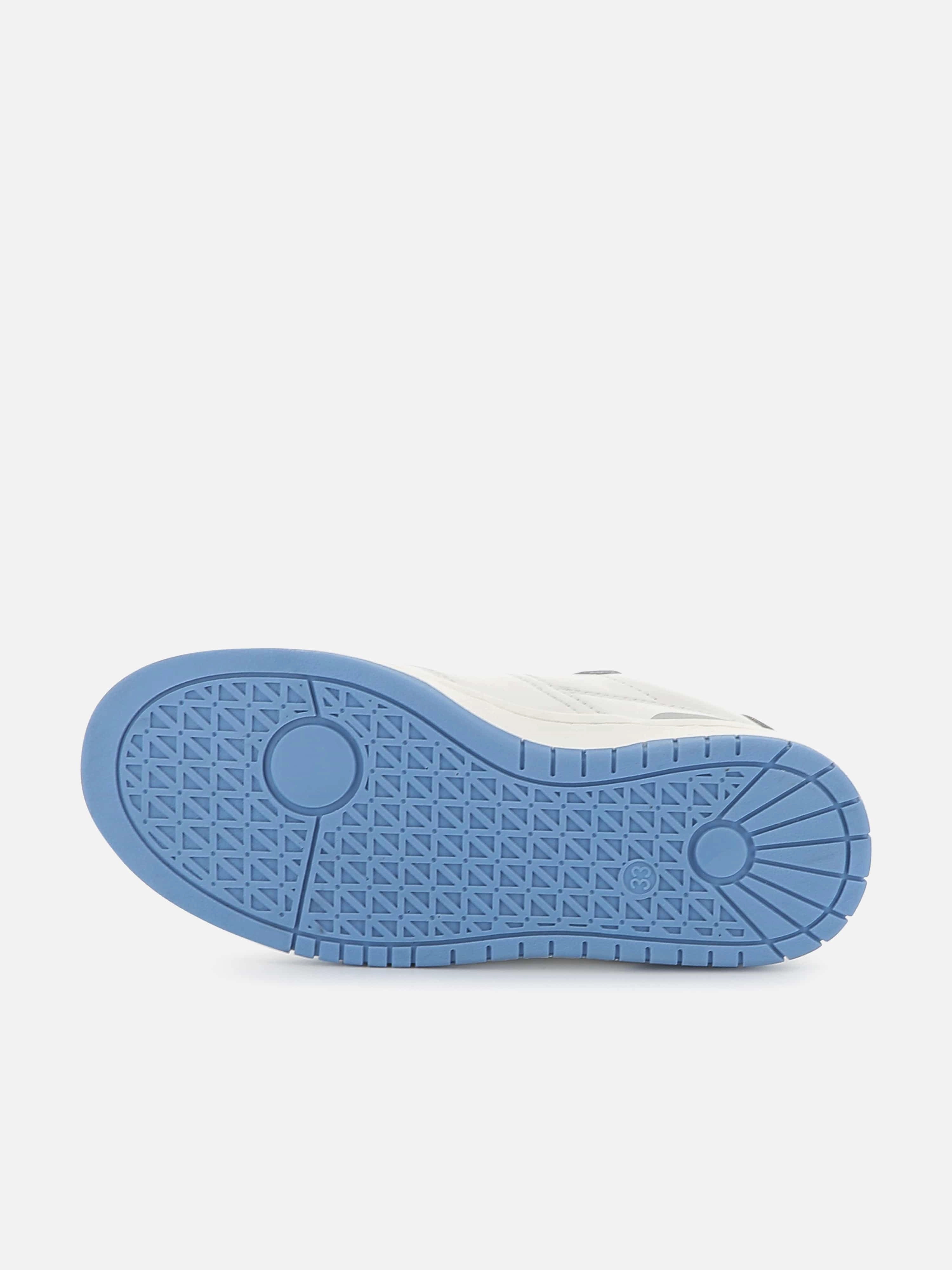BOSS Kids Lace Up Logo Trainers in White