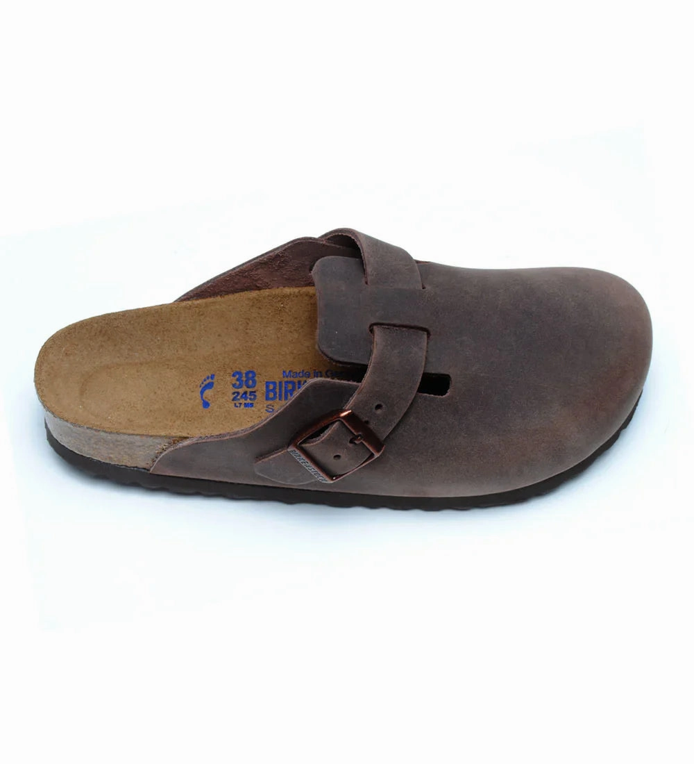 Boston Soft Footbed Oiled Leather