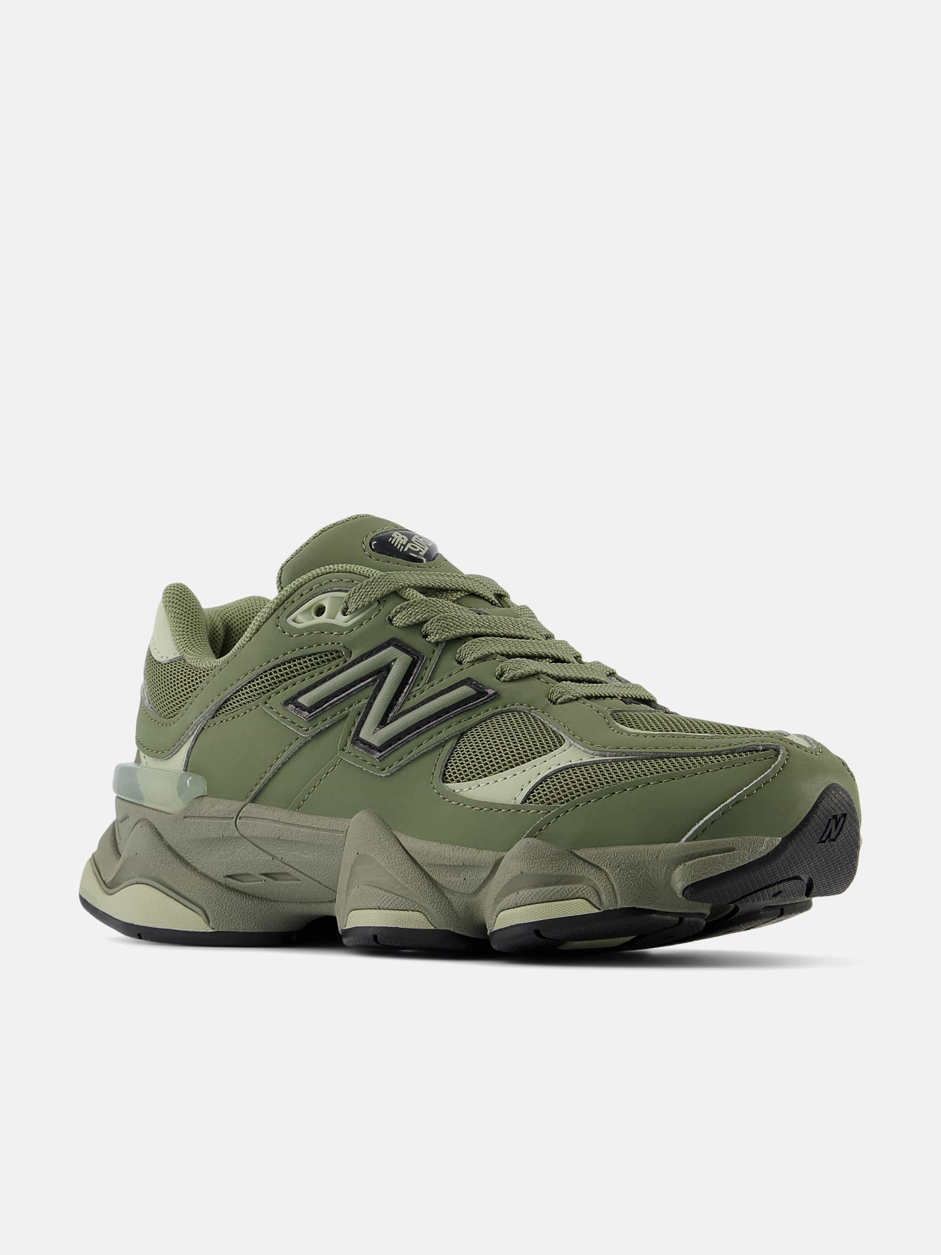 Boys 9060 Trainers in Green