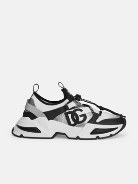 Boys Daymaster Lace-Up Trainers in White