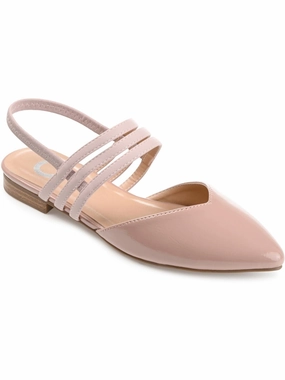 Brinney Womens Cushioned Footbed Faux Leather Ankle Strap
