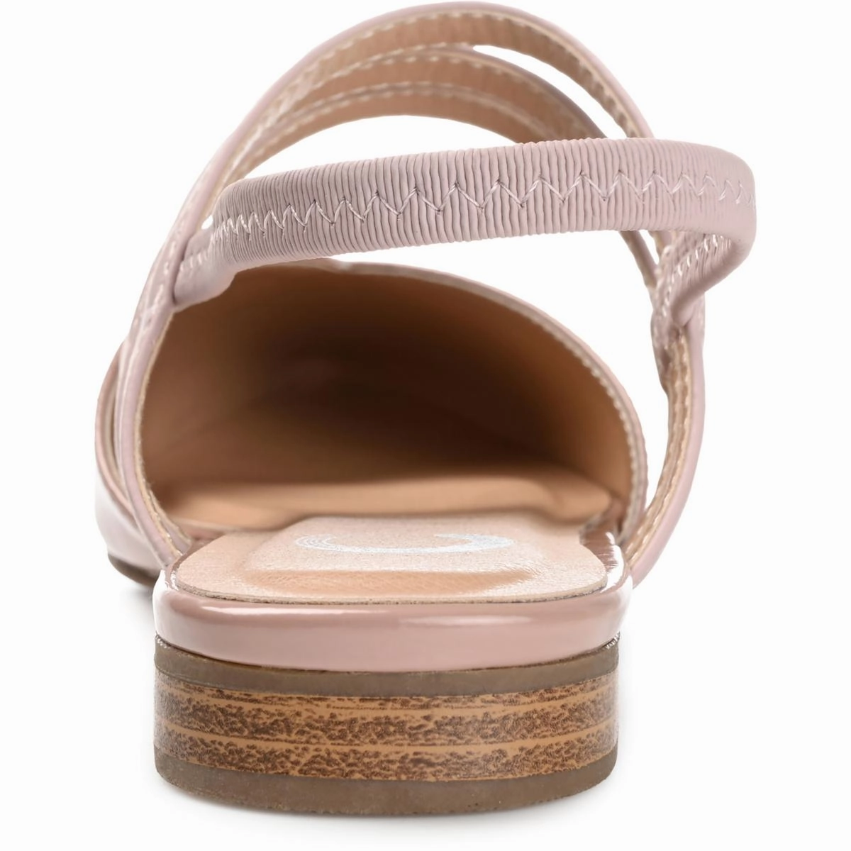 Brinney Womens Cushioned Footbed Faux Leather Ankle Strap