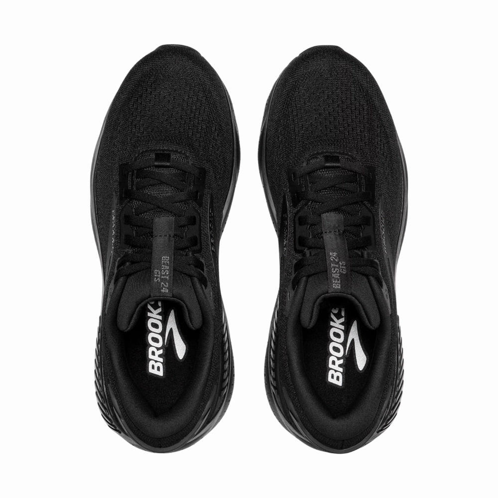 Brooks Beast GTS 24 Black/Black/Ebony Running Shoe (Men's)