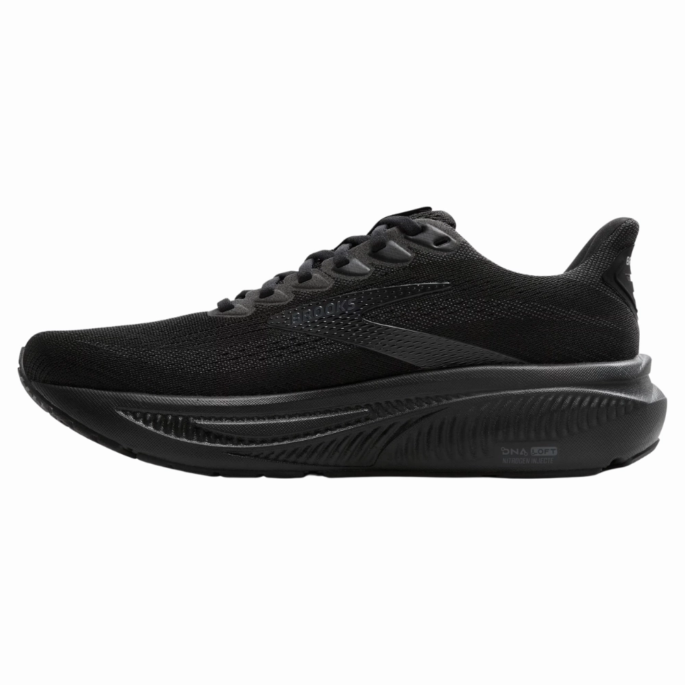 Brooks Ghost 17 Black/Black/Ebony Running Shoe (Men's)