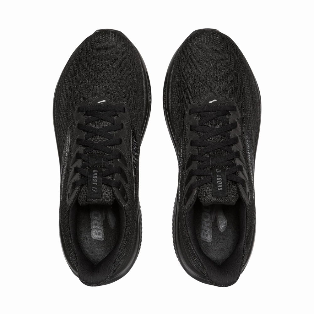 Brooks Ghost 17 Black/Black/Ebony Running Shoe (Men's)