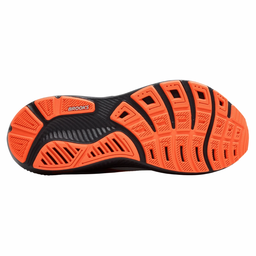 Brooks Ghost 17 Oyster Mushroom/Orange/Ebony Running Shoe (Men's)