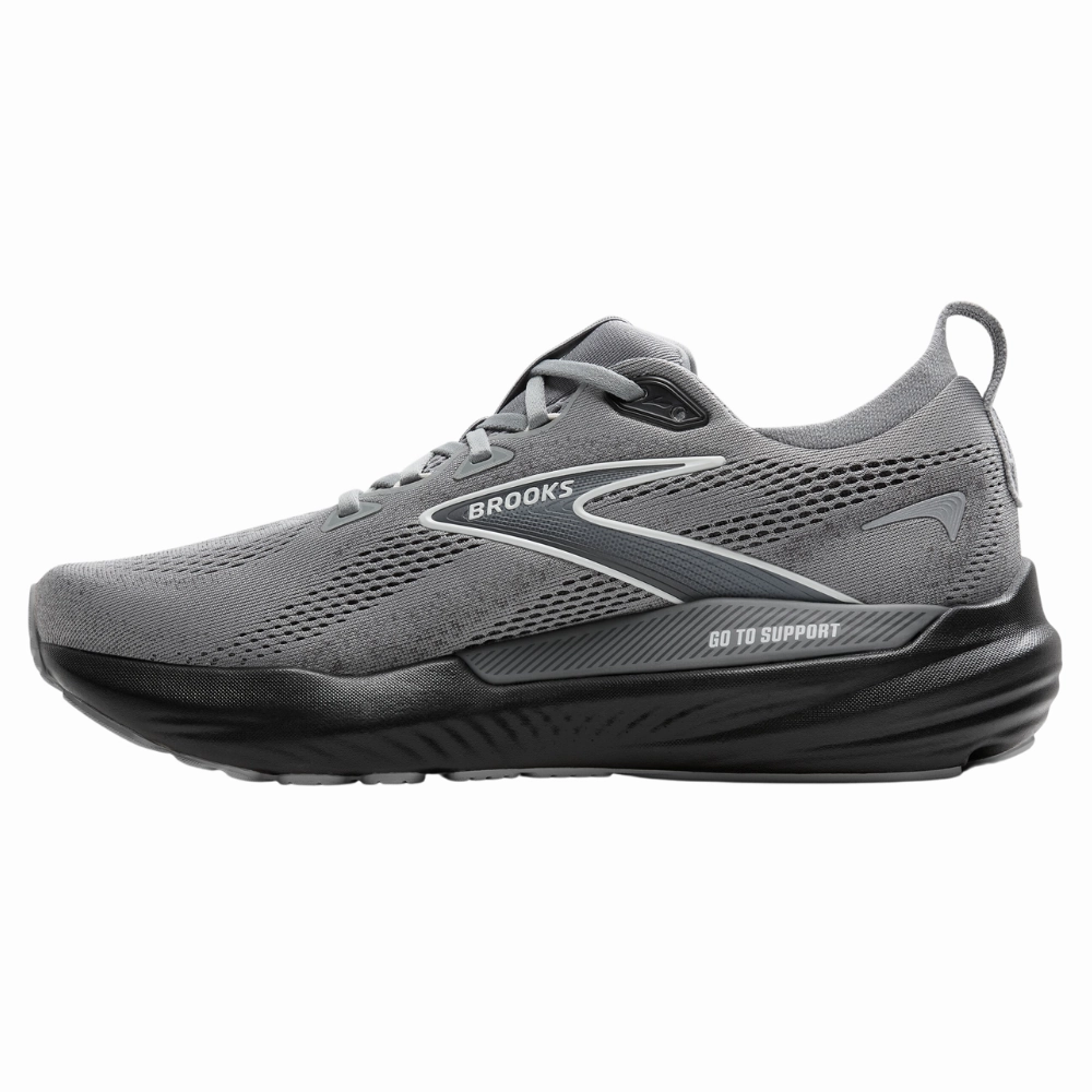 Brooks Glycerin GTS 22 Primer Gray/Ebony/Bluewash Running Shoe (Men's)