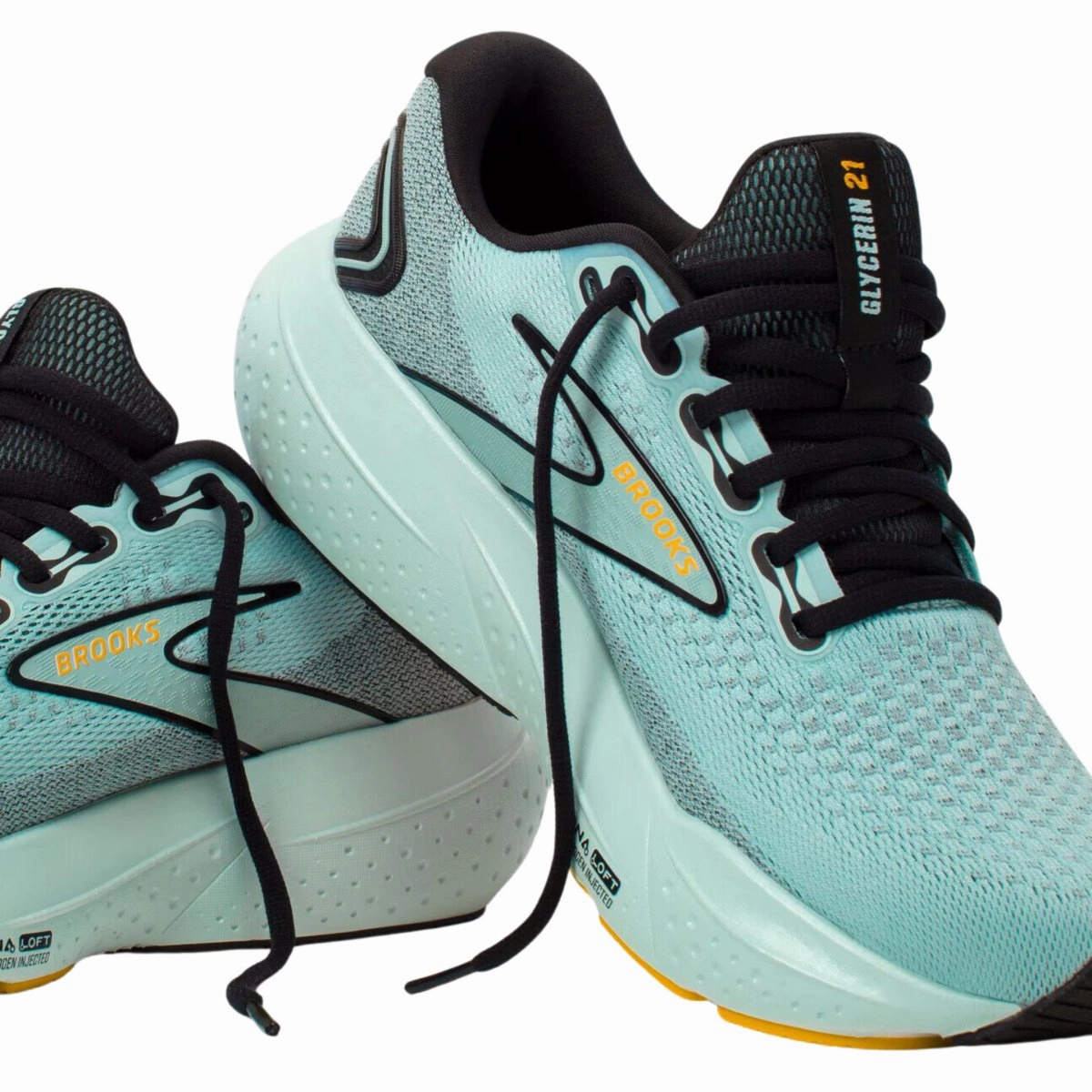 Brooks Men's Glycerine 21 Cloud/Black/Gold