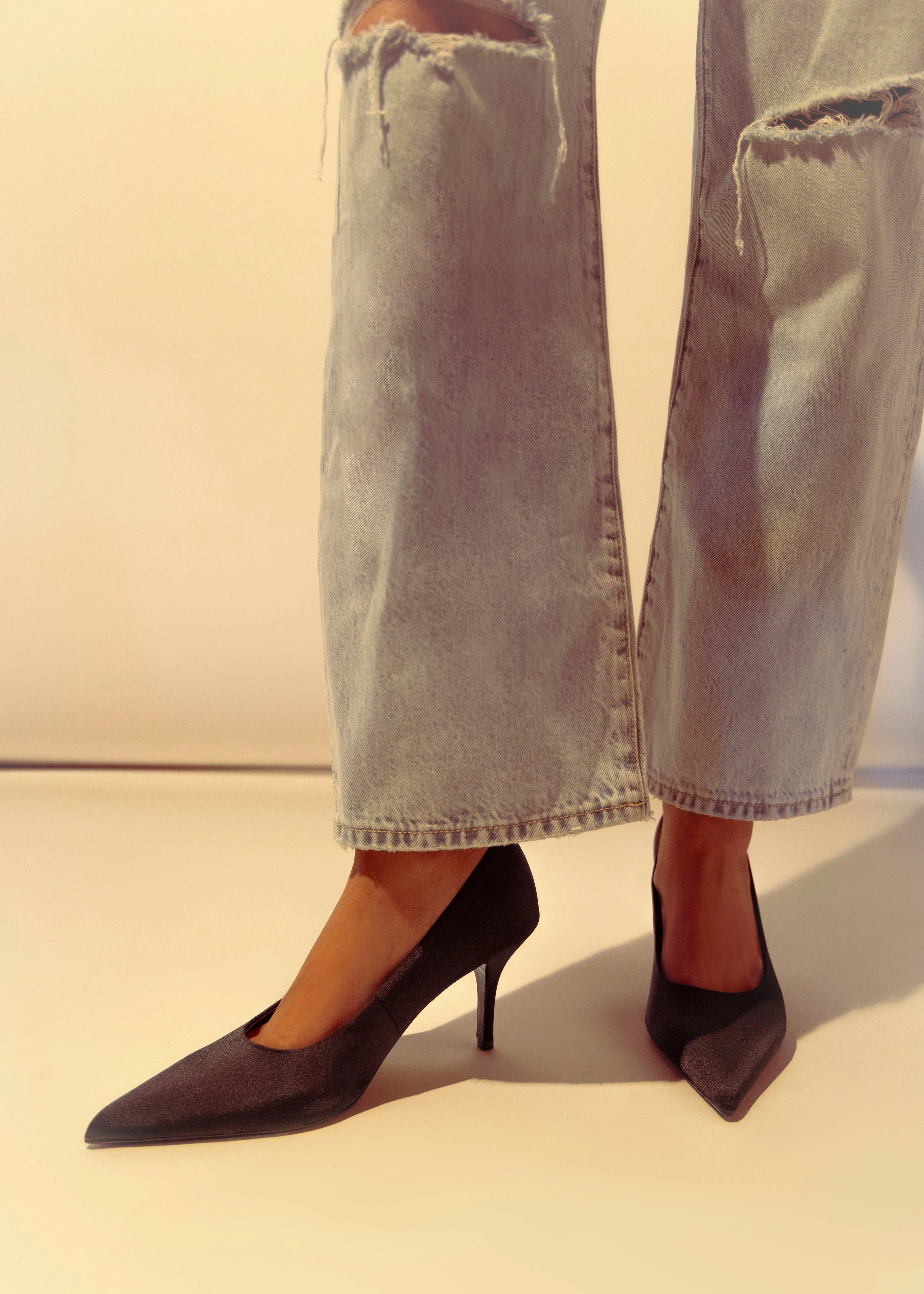 Chloe Satin Pump