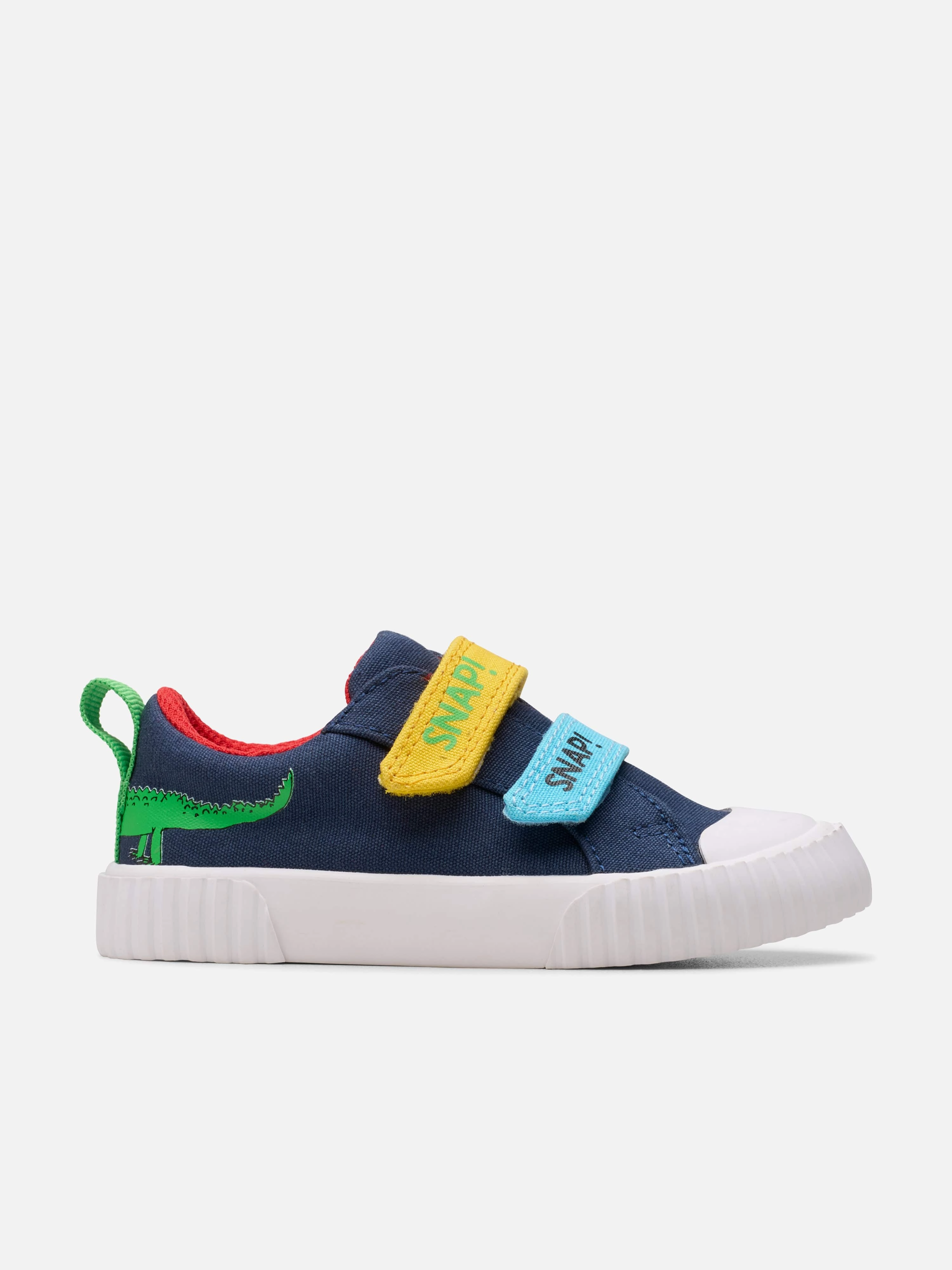Clarks Baby Roald Dahl Foxing Ace Trainers in Navy