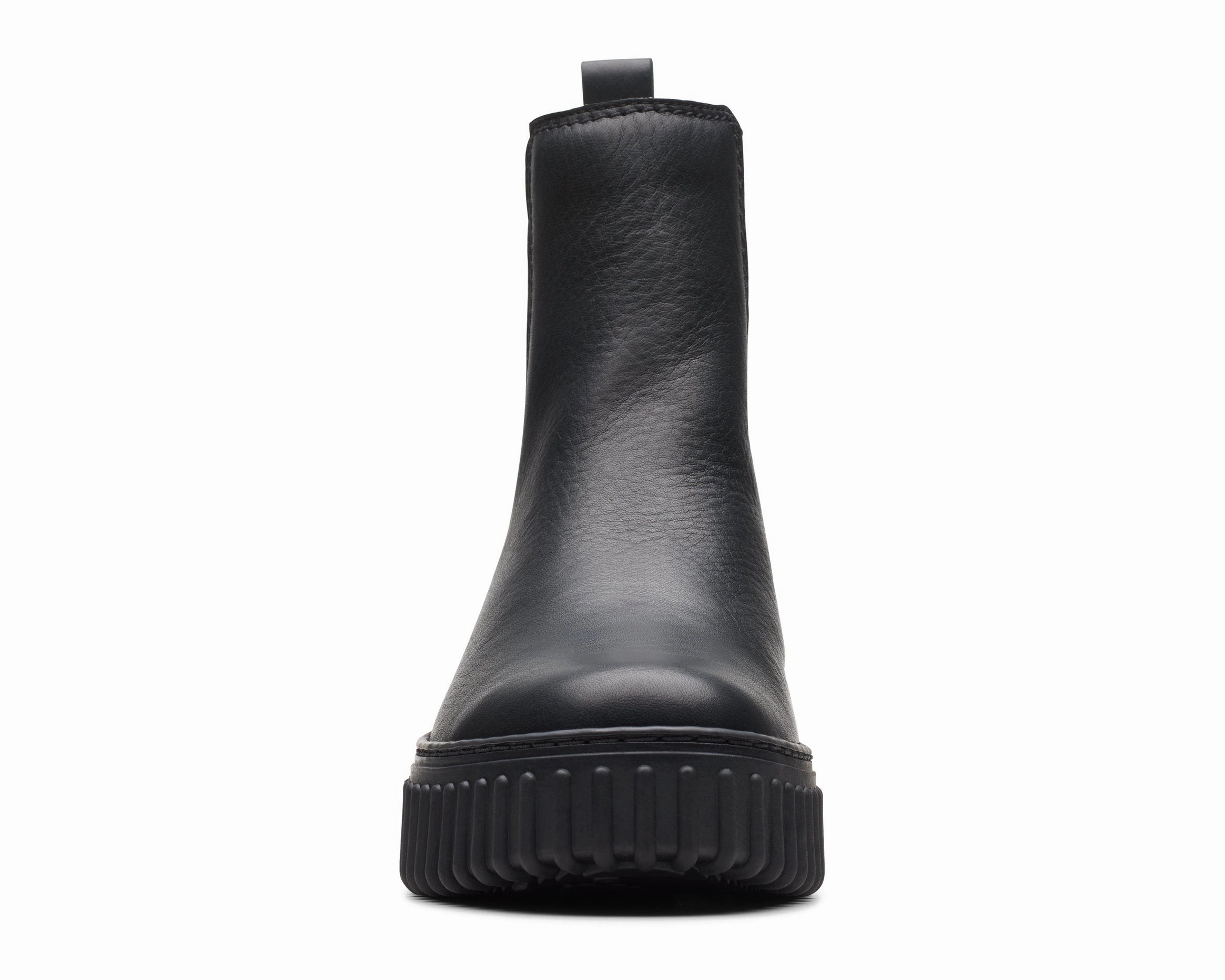 Clarks Torhill Maple Black Leather