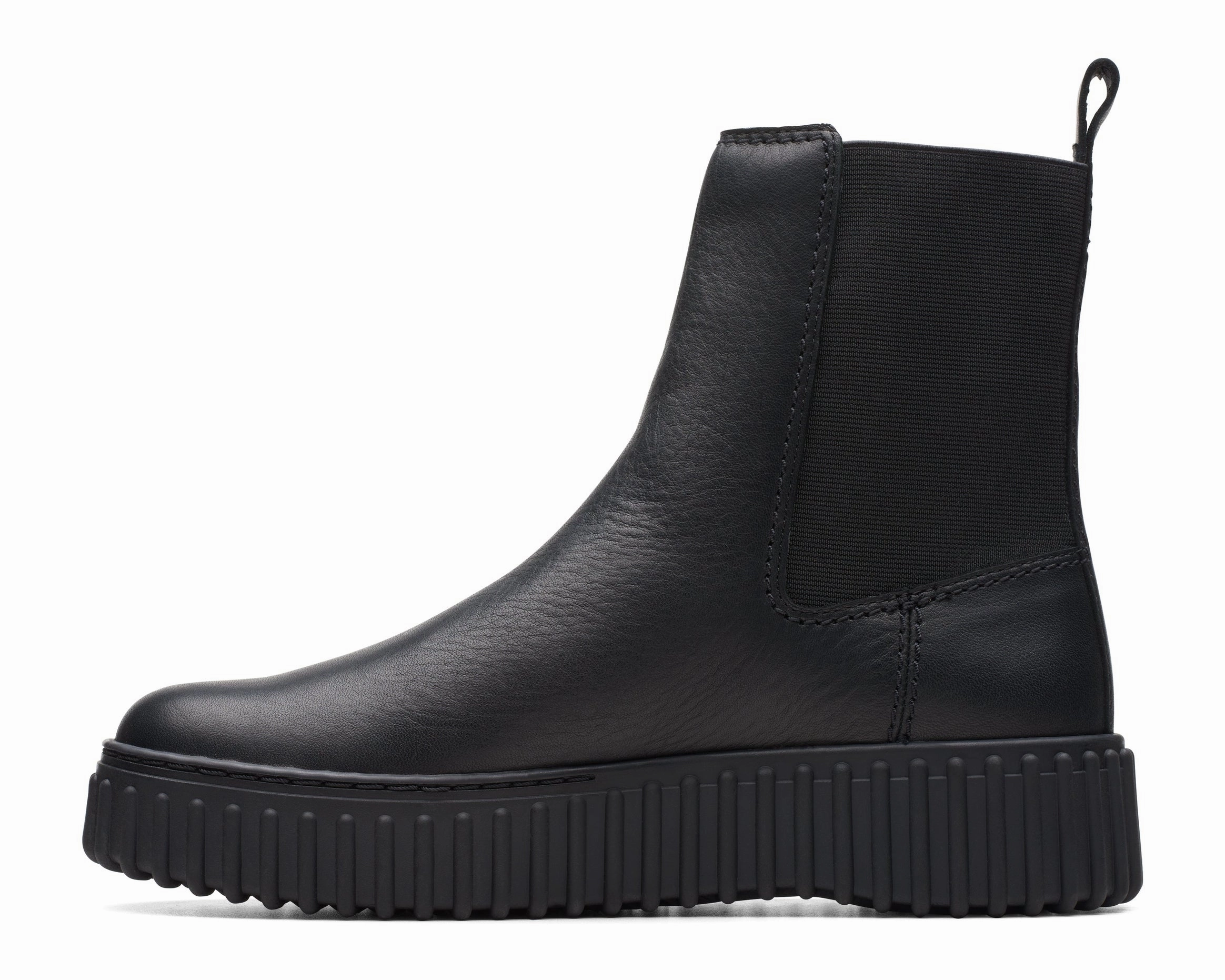 Clarks Torhill Maple Black Leather