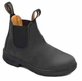 Classic Rustic Black Chelsea Blundstone Booties